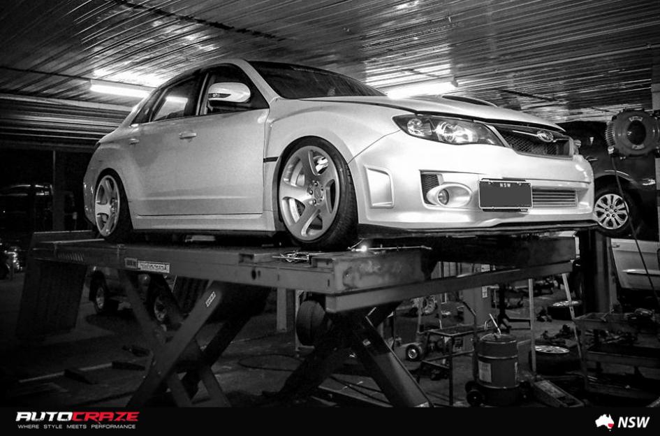 SUBARU WRX TMB SILVER MACHINED FACE
